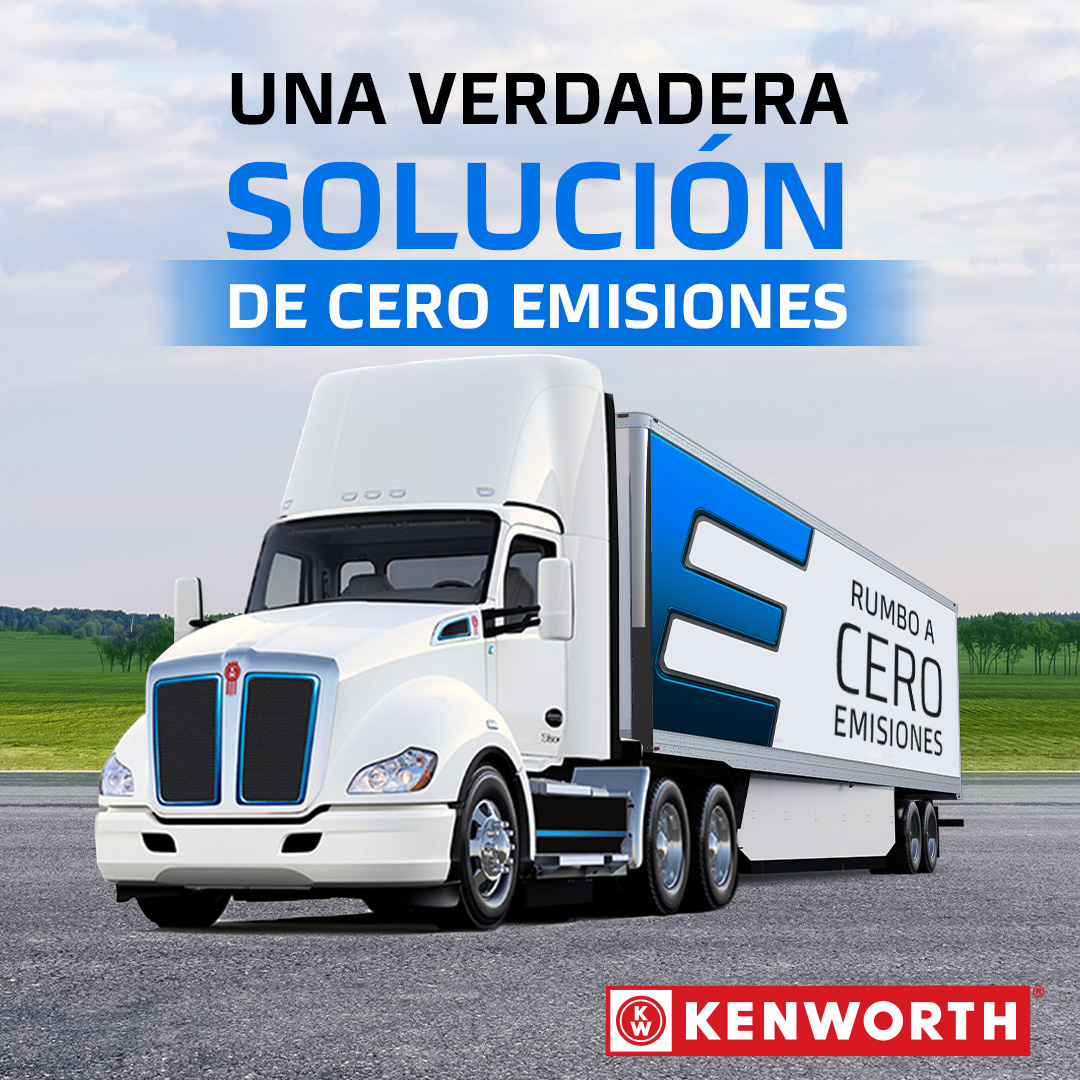 KenworthMexico's tweet photo. El Kenworth T680E Clase 8 está diseñado para aplicaciones de recolección y entrega, inicialmente diseñado como tractor daycab o camión.
#T680E https://t.co/QrER1vuEh2