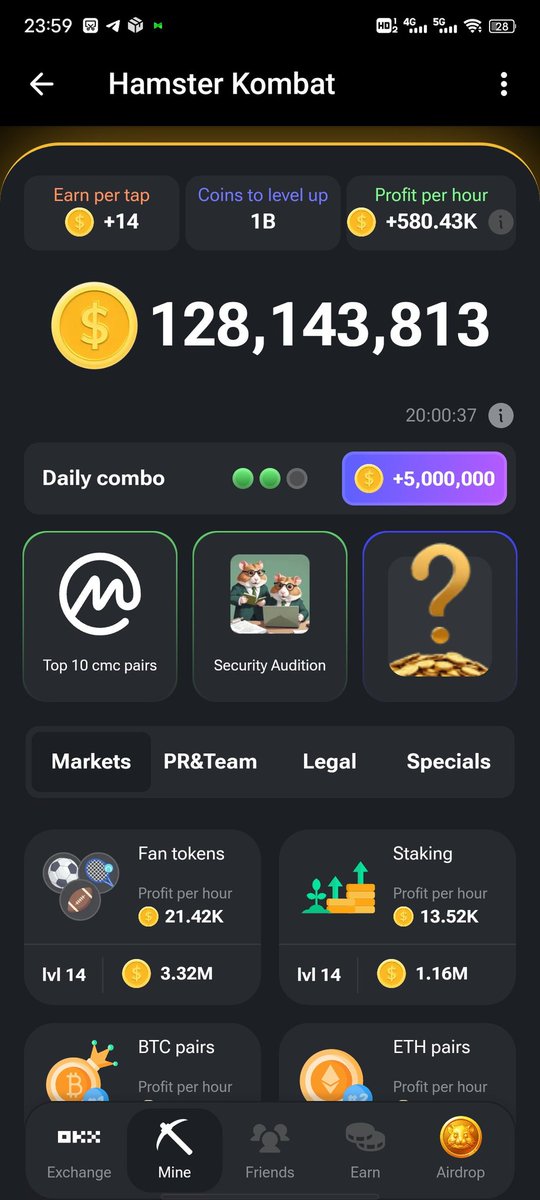 FenderWay's tweet image. $5 #giveaway in 24hours 
follow@fenderway+rt+be my friend in  hamster
t.me/hamster_kombat…
Play with me, become cryptoexchange CEO and get a token airdrop!
💸  2k Coins as a first-time gift
🔥  25k Coins 
prove yourself and drop your bsc address.
 i will random select one guy