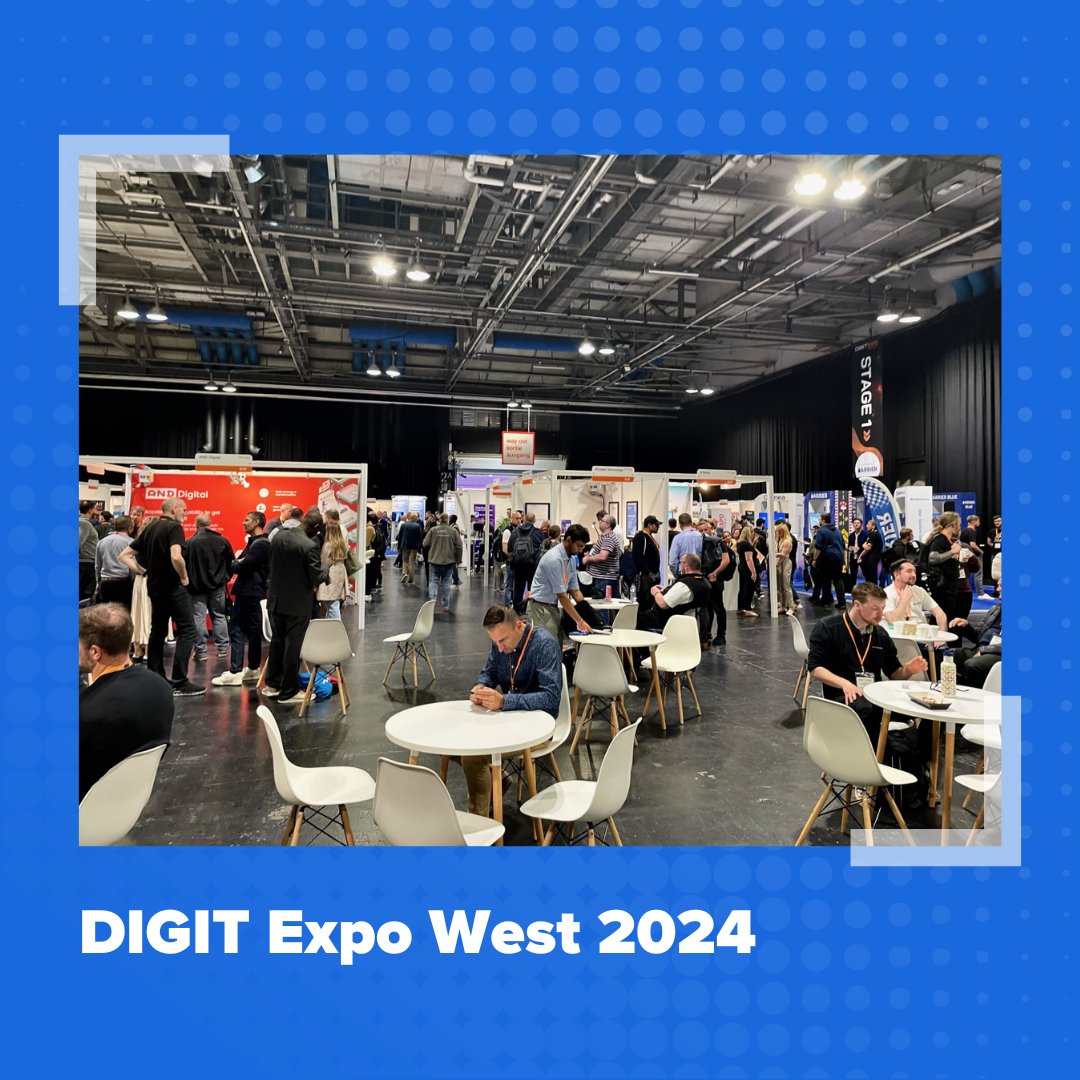 Our Business Development Managers Jill, Caitlin &amp; Ross enjoyed the keynotes and networking @ The #DigitEventsExpo held @ the Scottish Event Campus, Glasgow last week which featured great shows and exhibits from companies in the Data, Cyber and Space Tech industries to name a few!