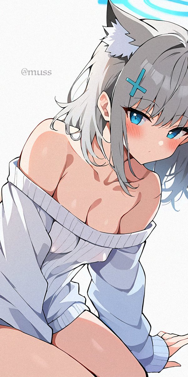 MussGen's tweet photo. 砂狼シロコ Shiroko (タップで全絵) 👆#ブルアカ #ブルーアーカイブ #BlueArchive #ブルアカTVアニメ #shiroko https://t.co/wK4KYMn5bw