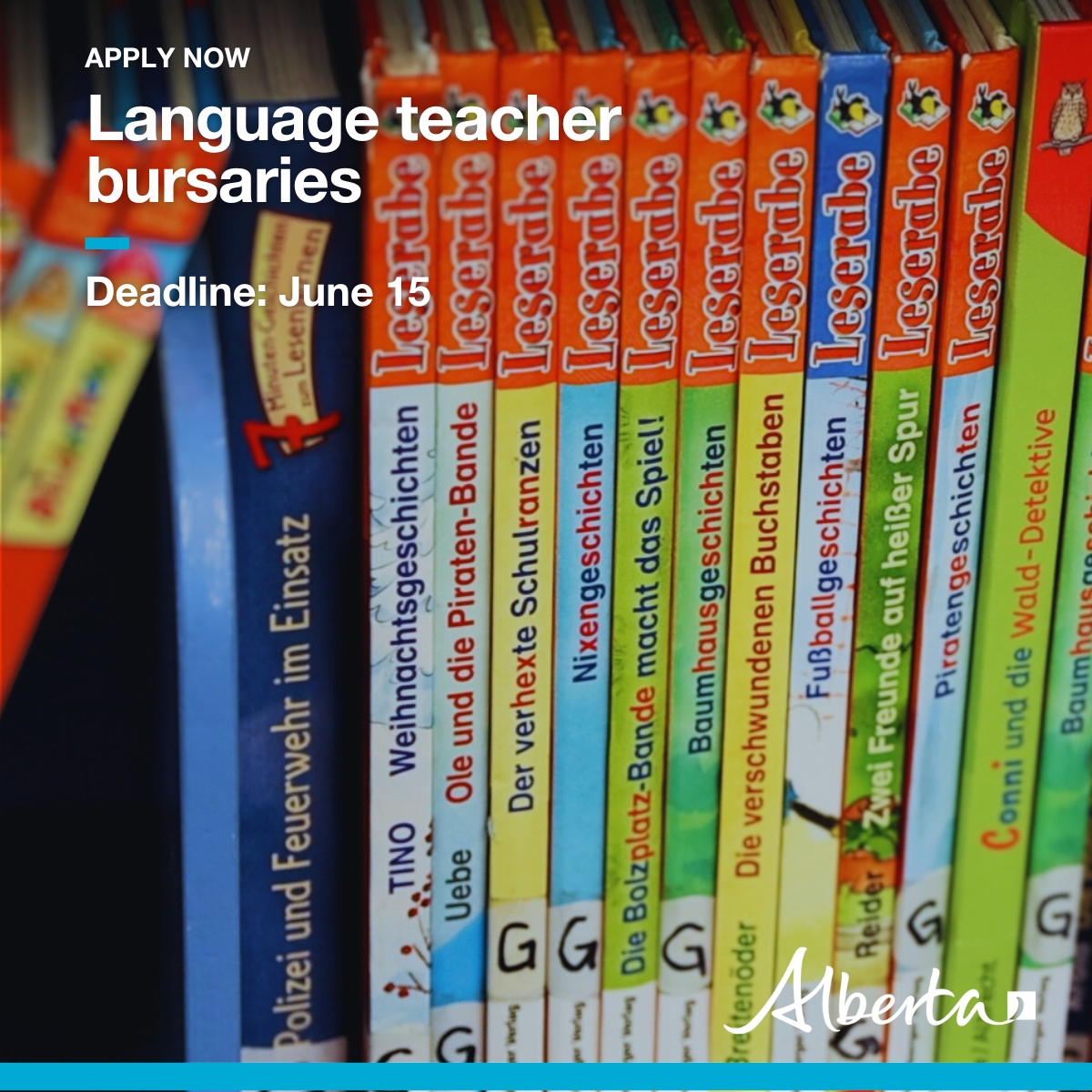 Improve your language proficiency, teaching skills &amp; knowledge with #AbEd’s international language teacher bursary program. Eligible teachers, language consultants &amp; school administrators can get up to $4,200 per bursary. Apply by June 15! Learn more: alberta.ca/language-teach…📚
