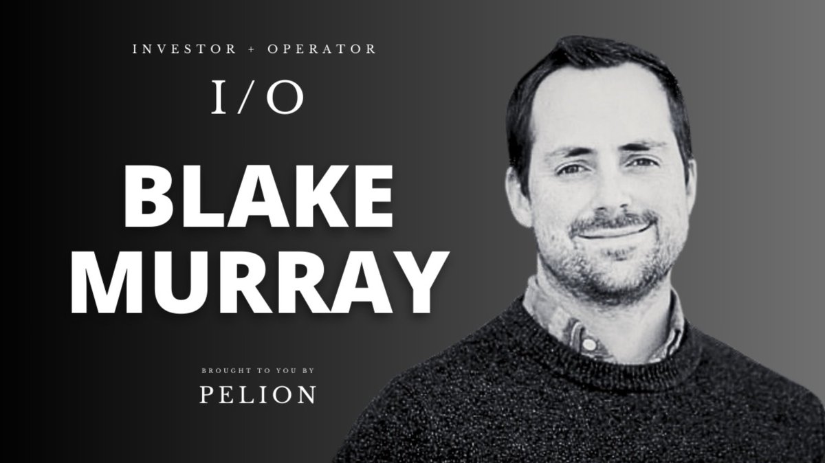 3 years ago this week, Divvy was acquired by BILL for $2.5b. Time flies

last week <a href="/sterlingmsnow/">Sterling Snow</a> and I sat down with <a href="/blakemur/">Blake Murray</a>  for the most fun of any convo we've had on the <a href="/IO__podcast/">IO Podcast</a>

Extreme personalities produce extreme results, and Blake is extreme in many great ways 😀