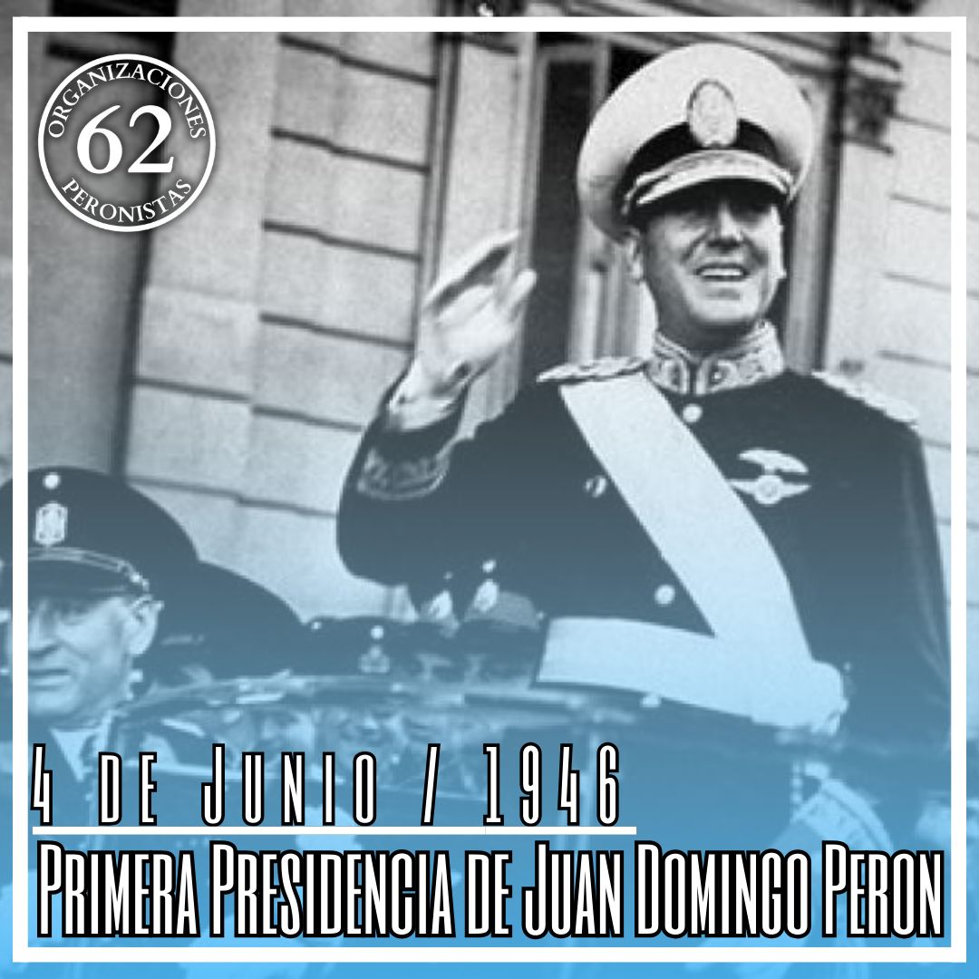 🗓4 de Junio 1er Gobierno de Peron

En este dia recordamos el inicio de la época de mayor prosperidad del pueblo y el legado que hasta hoy en día se sostiene en favor de las y los trabajadores✌🏽

#LosDiasMasFelices #VivaPeron
