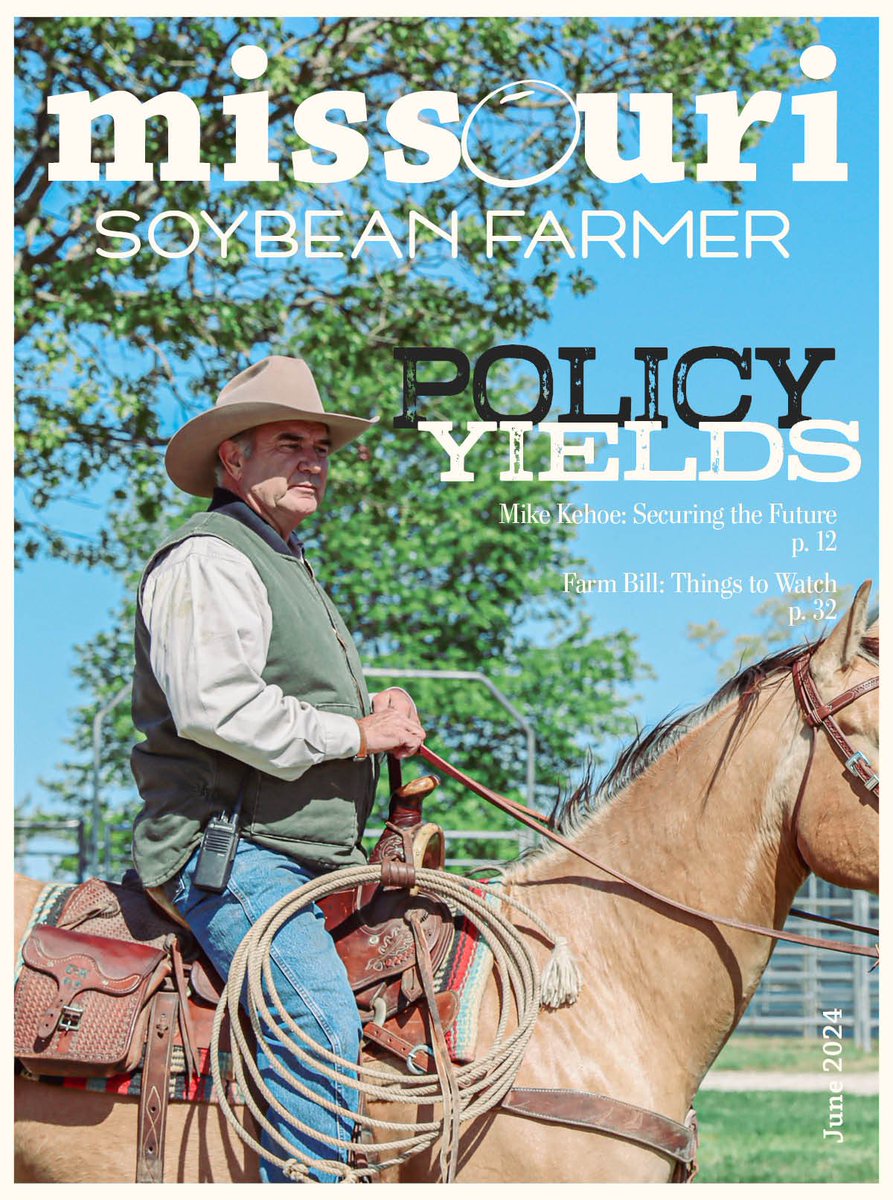 MikeLKehoe's tweet photo. Check out the June issues of @MoCattle's Missouri Beef Cattleman and @missourisoybean's Missouri Soybean Farmer — hitting thousands of mailboxes across the state this month! 

Proud to have the support of Missouri's farm families. #mogov https://t.co/SooP2uVAZc