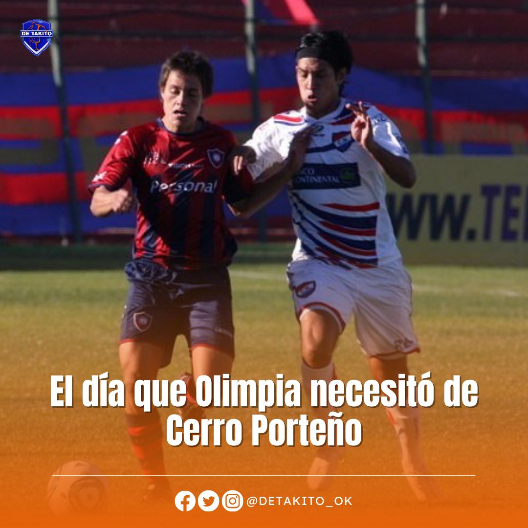 En aquella oportunidad, el Ciclón recibía a #Nacional en la última fecha del Apertura 2011, pero terminó perdiendo (2-1); aunque, #Olimpia ⚪⚫ no hizo lo suyo en CDE, donde cayó (3-2) ante el 3 de Febrero.

Obs. Aquél campeonato se definió un 5 de junio,al igual que este torneo.