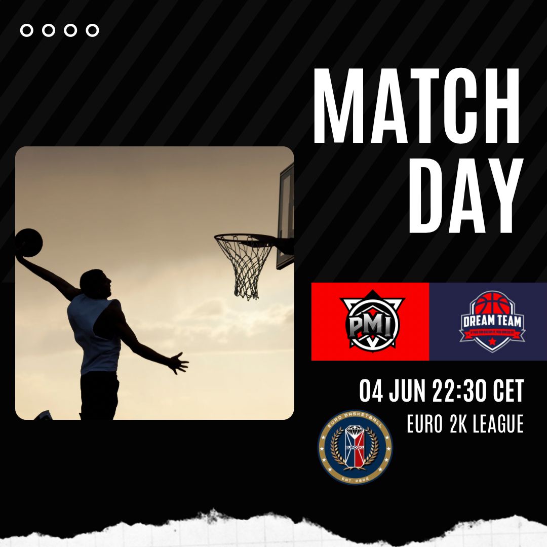 PMI eSports (@pmi_esports) on Twitter photo ๐ MATCH DAY ๐
๐ <a href="/Euro2KLeague/">๐๐จ๐ฅ๐ข ๐ฎ๐ ๐๐๐๐๐จ๐</a>
๐ <a href="/DreamTeamLegacy/">DreamTeamLegacy</a>
โฐ 22:30h
๐บ twitch.tv/chachogandia
๐๐๐๐๐๐๐๐ ๐๐๐๐๐๐๐๐๐
๐ฏ <a href="/dpgcapalot/">.</a>
๐ฅท๐ฝ <a href="/ChachoGandia/">ChachoGandiaยฎ</a>
๐ <a href="/TstRooster/">TISTA</a>
๐ฆ @V2Capalot__
๐ง <a href="/Gurrutxoo/">gurrutxo</a>
#NBA2K24 #LetsGoPMI ๐ดโซ๏ธ ๐ MATCH DAY ๐
๐ <a href="/Euro2KLeague/">๐๐จ๐ฅ๐ข ๐ฎ๐ ๐๐๐๐๐จ๐</a>
๐ <a href="/DreamTeamLegacy/">DreamTeamLegacy</a>
โฐ 22:30h
๐บ twitch.tv/chachogandia
๐๐๐๐๐๐๐๐ ๐๐๐๐๐๐๐๐๐
๐ฏ <a href="/dpgcapalot/">.</a>
๐ฅท๐ฝ <a href="/ChachoGandia/">ChachoGandiaยฎ</a>
๐ <a href="/TstRooster/">TISTA</a>
๐ฆ @V2Capalot__
๐ง <a href="/Gurrutxoo/">gurrutxo</a>
#NBA2K24 #LetsGoPMI ๐ดโซ๏ธ
