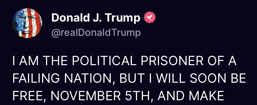 I am a convicted felon awaiting sentencing and out on bond on 3 other pending indictments, but I need you to vote for me because that’s the only way I’m going to be able to stay out of prison.