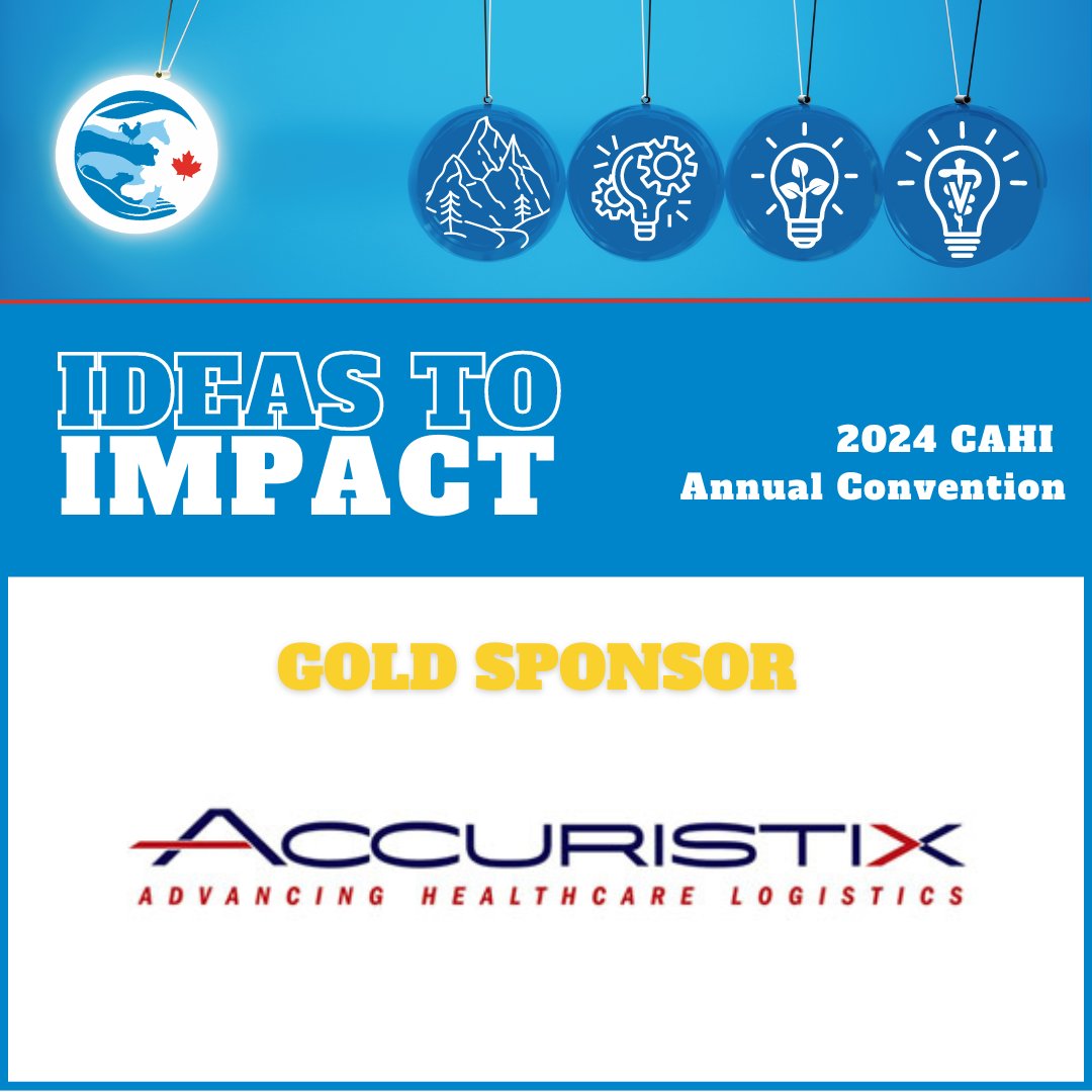 Thank you to Gold Sponsor Accuristix! Accuristix is Canada’s leading third party service provider focused exclusively on delivering logistics solutions to the healthcare industry. 

#IdeastoImpact