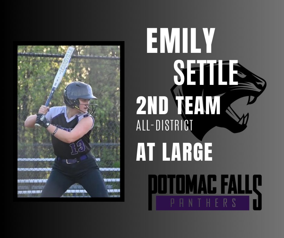 Proud to have been selected all-district for second straight year!  Also congrats to teammate Riya King and Emma Barker for making all-district as well! Go Panthers!