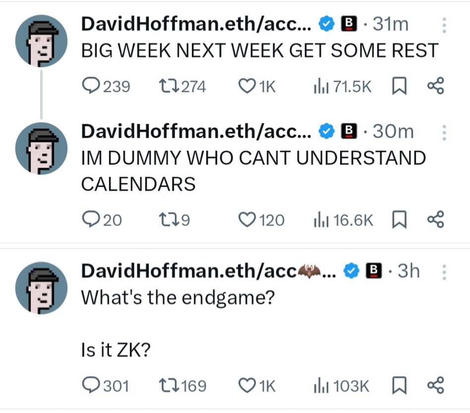 Zksync $ZK checker on 06.06.2024 ❓

Lots of rumours around $ZK Airdrop eligibility checker.

Let's find &amp; decode each &amp; every one of rumours 👇

👉 A dev working on Matter labs posted that she's super excited this week.

➢ Albicodes working as a developer relationship engineer
