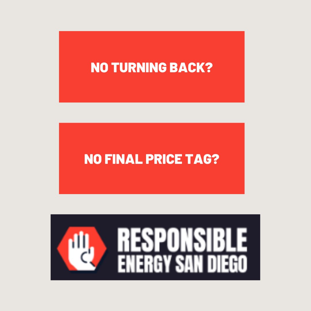 This reckless initiative to take over our electric grid has no undo button🚫🔙. If it was to pass, there is no turning back regardless of what the final price tag will be 💵💵💵.