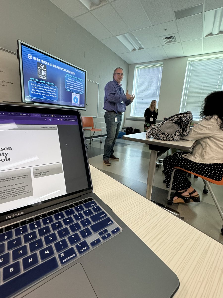 <a href="/DarynLMorris/">Daryn Morris</a>  and I had a fabulous morning sharing <a href="/DiffitApp/">Diffit</a> <a href="/quizizz/">Quizizz (now Wayground)</a> AI <a href="/EduaideAi/">Eduaide.Ai</a> <a href="/magicschoolai/">MagicSchool AI 💜 🪄✨</a> <a href="/otter_ai/">Otter.ai</a> #IFLLEX! <a href="/fcpsoit/">FCPS Inst Tech</a> Thank you for hosting this conference year after year! bit.ly/IFLTimeSmartAI