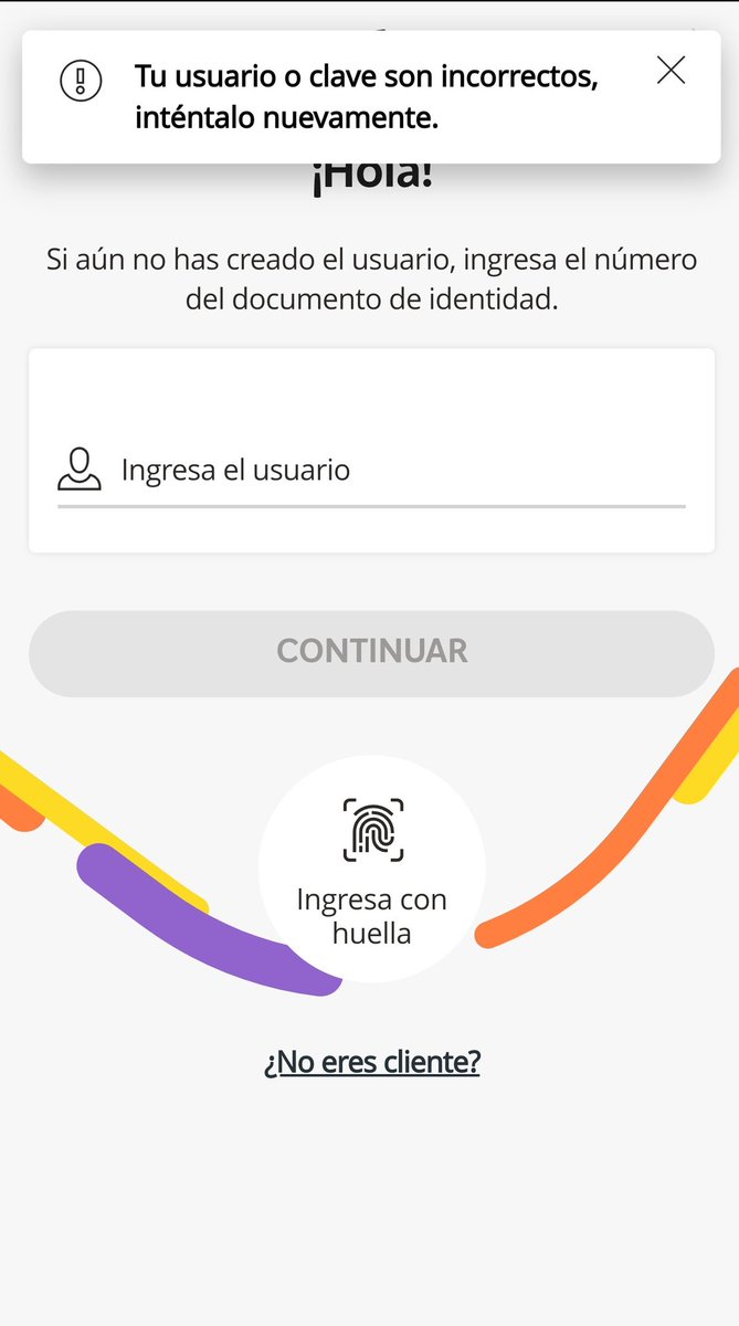 carpauo's tweet photo. @Bancolombia Buenas tardes, desde el día de ayer no me funciona la app y el dio de hoy me sale este mensaje cuando deseo ingresar y he tratado de comunicarme tanto por teléfono como por WhatsApp no funciona nada https://t.co/NtMRlBhEKj