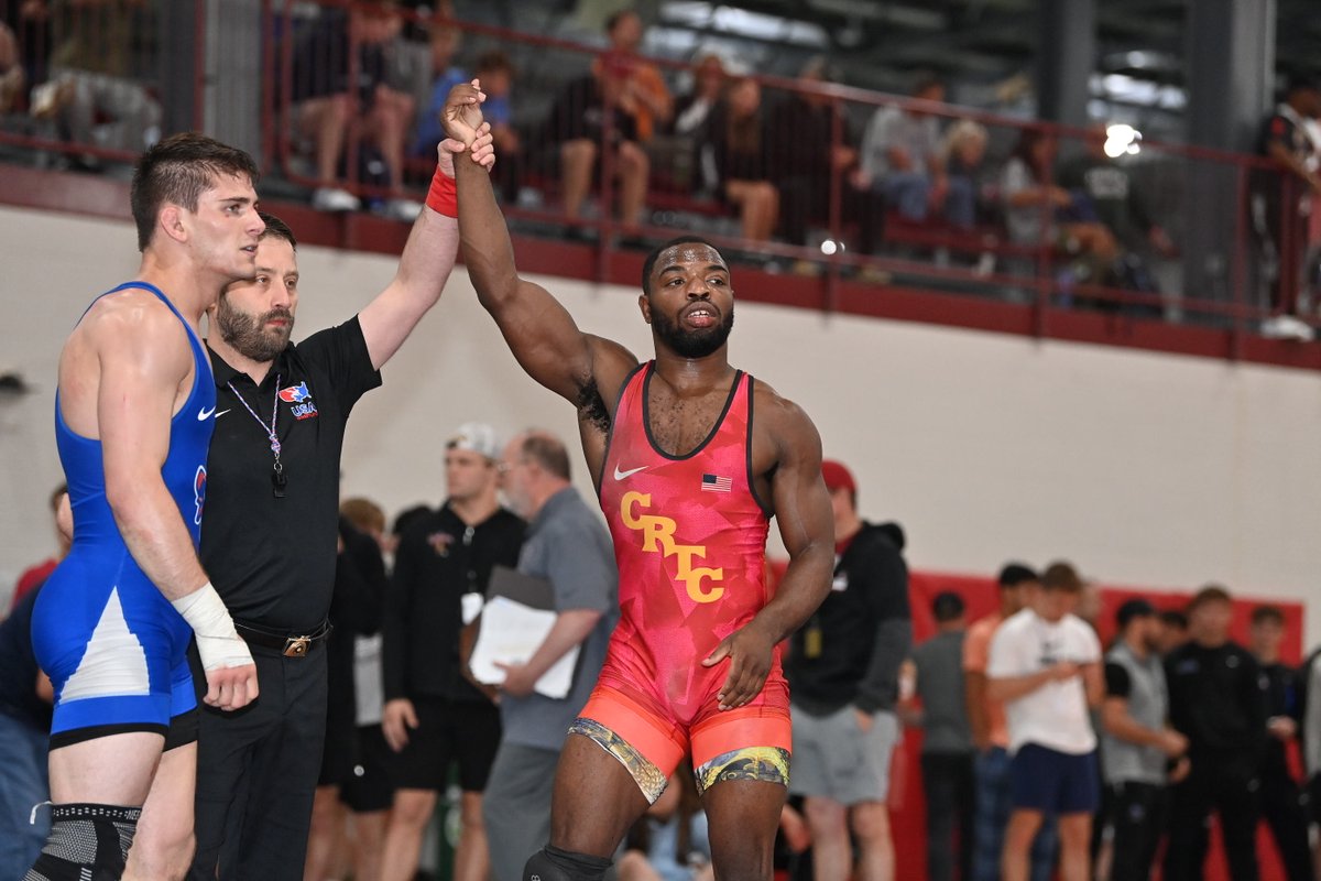 CycloneWR's tweet photo. Paniro Johnson will represent the United States at the U23 World Championships in October 🇺🇸

📰 https://t.co/qMuICEbUg1

@PaniroJohnson1 x @USAWrestling 

🌪🚨🌪 https://t.co/v6coYoB3Tx