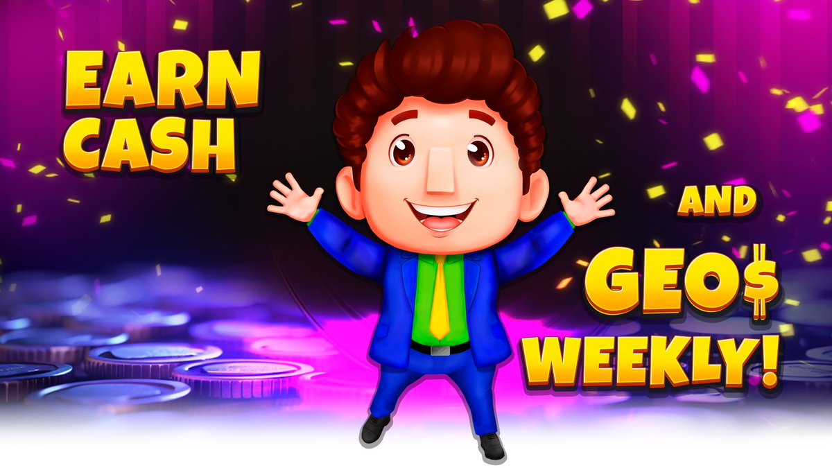 As an NFT holder, you're in for some exciting opportunities to earn cash and GEO$ every week simply by playing the game 🤑 But wait, there's more! When your property is rented, your earning potential triples 💸 Don't forget to complete all the Daily Missions to receive your GEO$.