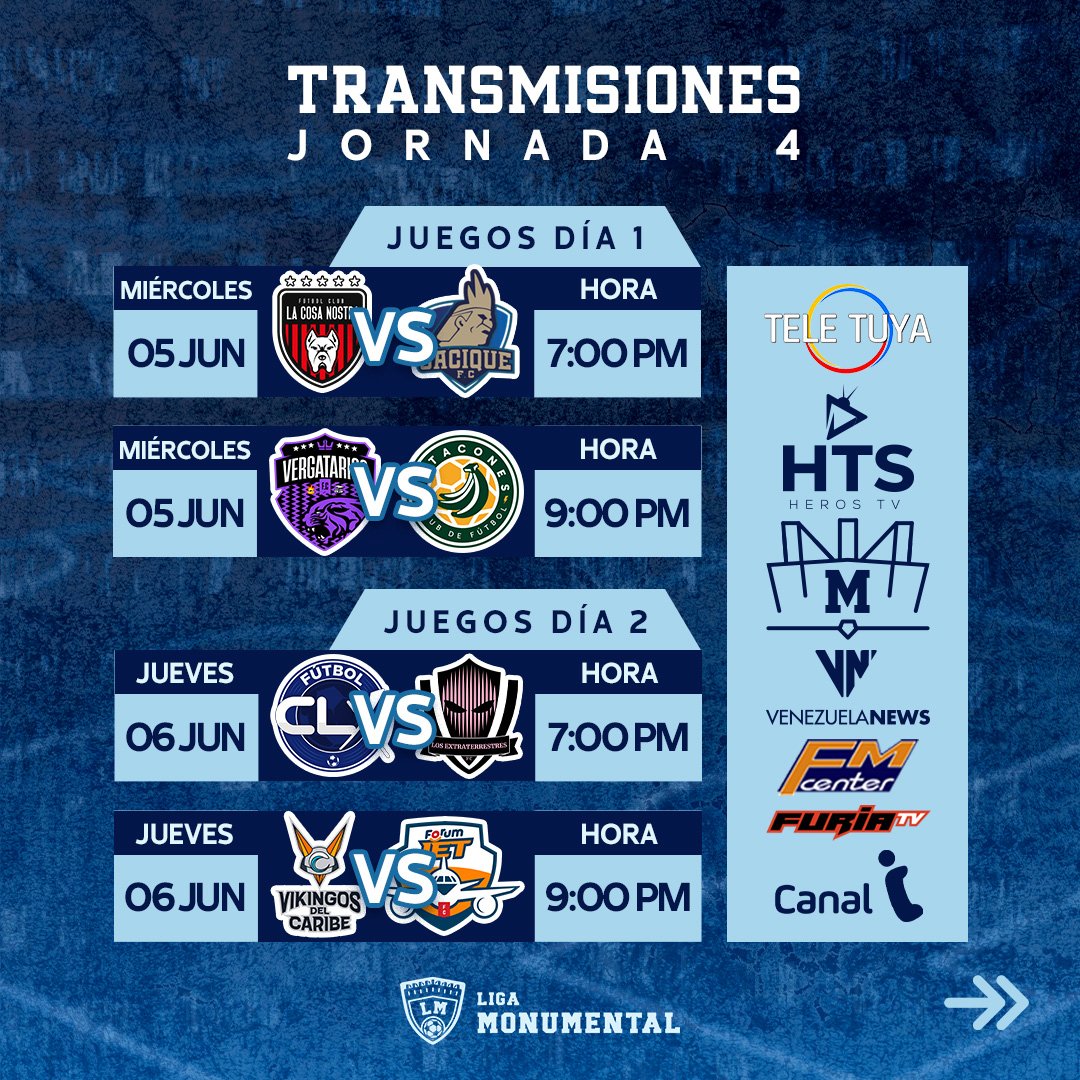 ¡Se acerca una nueva jornada! 

Está por disputarse la fecha 4️⃣ de la #LigaMonumental y así podrás disfrutarla 😍

Te esperamos en el estadio 🏟️