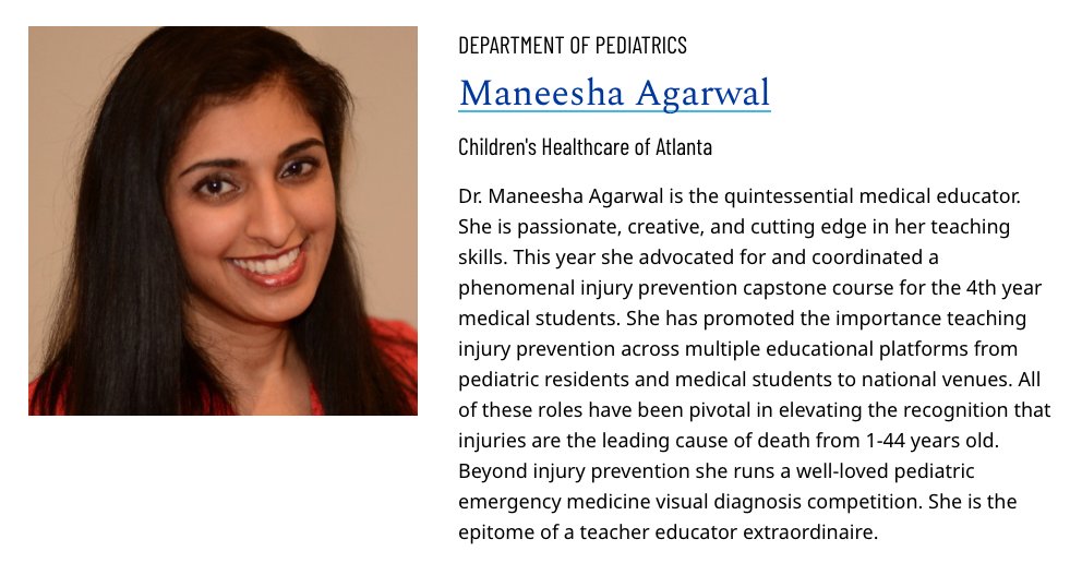 Maneesha Agarwal, MD, FAAP tweet media
