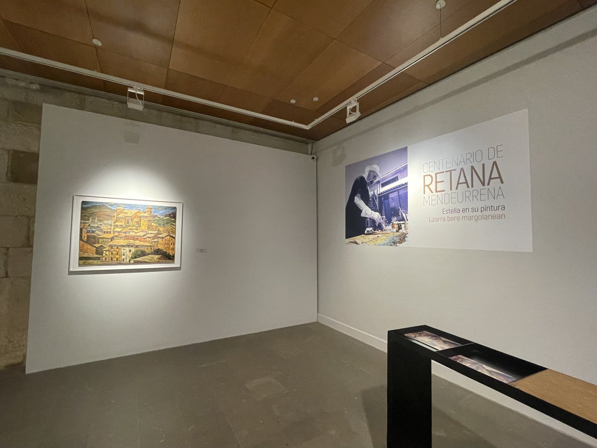 🖼Exposición «Centenario de Retana. Estella en su pintura»

👉Las creaciones de Retana expresan sentimientos y pasión, son el resultado de un agudo espíritu creativo, de un mundo interior que despliega a través de sus paisajes de irrefrenable colorido y formas empastadas.