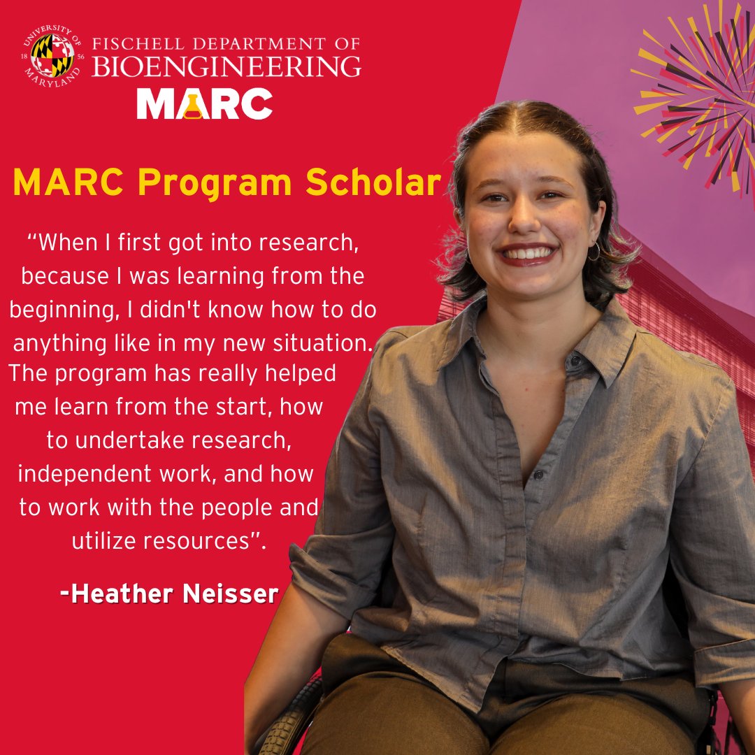 Meet the first cohort of the Maximizing Access to Research Careers (MARC) Program: Hahnbit Kang, Wilhelm Smith, and Heather Neisser!

Read about these scholar's journey in the program here:
bioe.umd.edu/news/story/mee…