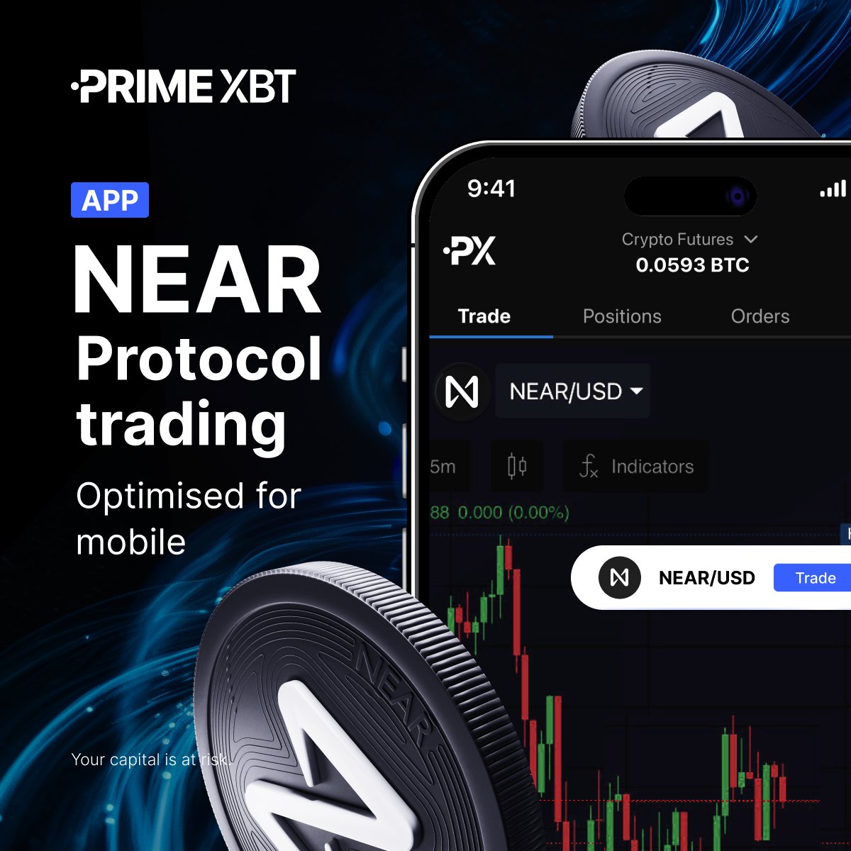Enjoy the convenience of trading @NEARProtocol on our intuitive app.

Stay in sync with the #crypto world at home or on the move.

Download now:
📲 Android: eng.primexbt.com/app
📲 iOS: eng.primexbt.com/iosapp

#PrimeXBT #TheNewPrimeXBT