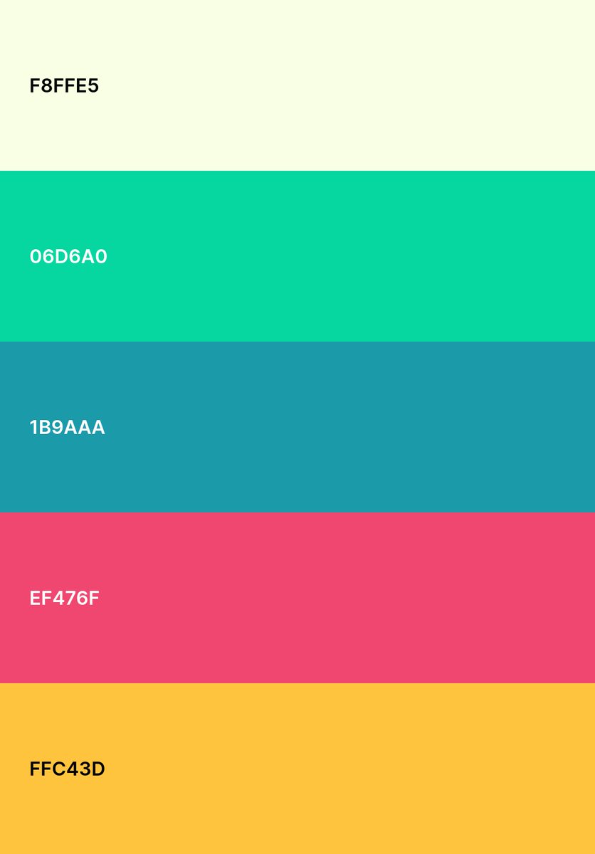 Color palette of the day