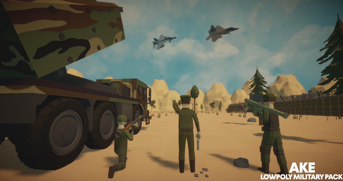 AkeAssets's tweet photo. Low Poly Military Pack on Ake Unity Store

Link in Bio

#3d #lowpoly #unitystore #gameasset #unitymarket #polygon #gamedev #indiegame #unity3d #military #fpsgame https://t.co/chwvcCB16z
