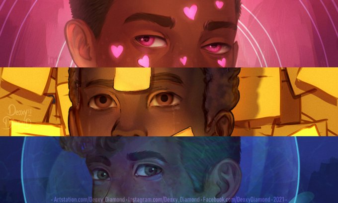 「dark-skinned male multiple boys」 illustration images(Latest)
