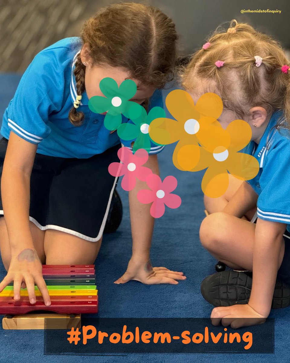 🎶 Look at these early years learners working together. One student is guiding the other on how to play the xylophone - a fantastic example of peer teaching in action! <a href="/GIS_Gems/">GEMS International School</a> <a href="/ibpyp/">IB PYP</a> 
 #ibearlyyears #collaboration #inthemidstofinquiry