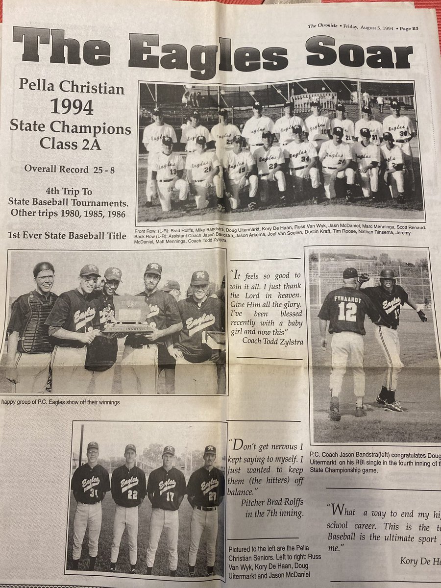 Pella Christian AD tweet media