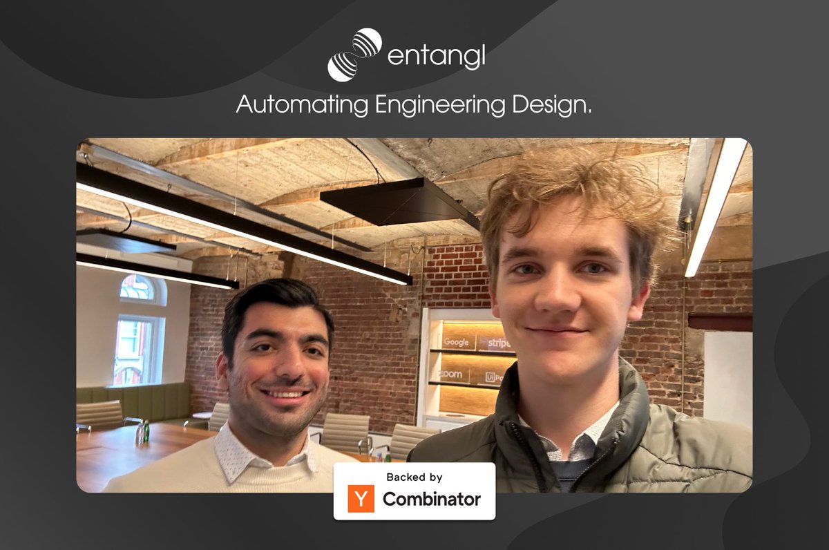 Entangl_AI's tweet image. 💥📣Entangl is automating engineering design and has been backed by @ycombinator !  See how hundreds are using Entangl for everything from developing  aeroplanes to designing in-space service stations and reusable rockets  on our website below.

🧨 The Problem:  Design errors…