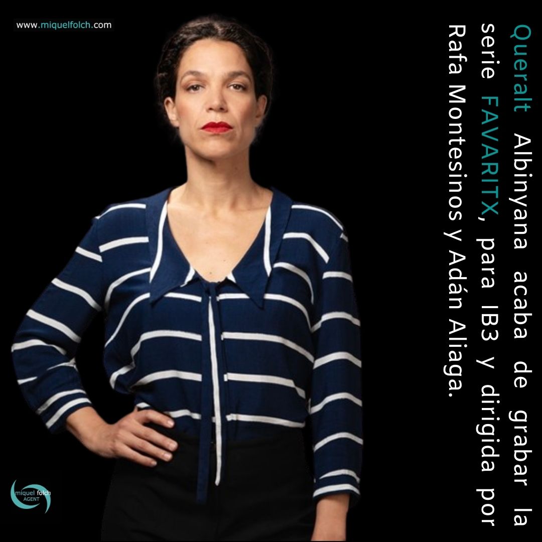 Queralt Albinyana acaba de grabar la serie FAVARITX, para IB3 y dirigida por Rafa Montesinos y Adán Aliaga.
.
miquelfolch.com/queralt_albiny…
.
#actriz #actrices #ib3 #actorslife #teatro #cine #tv #series #miquelfolchagent