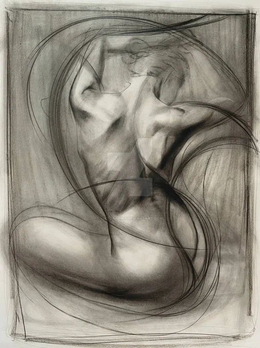 "Lines and busts" by viktorpaint  
