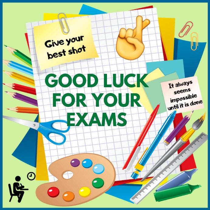 Good luck to all our St Louis students beginning exams tomorrow morning.