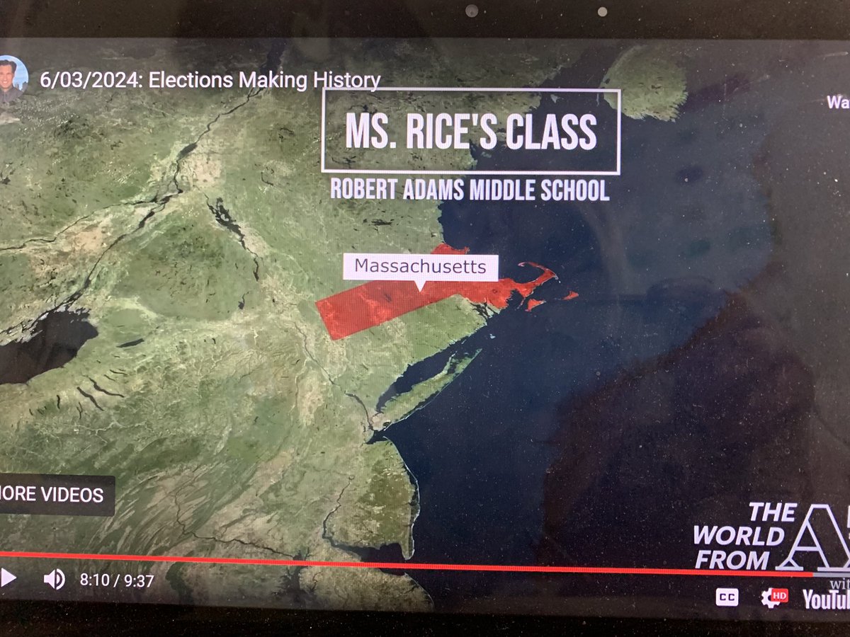 Hey <a href="/CarlAzuz/">Carl Azuz</a> thanks for the shout out to our class!!  Our students were super excited to be recognized on your last week of the year!! We watch your program every day and it was an awesome surprise! 🫶🏼