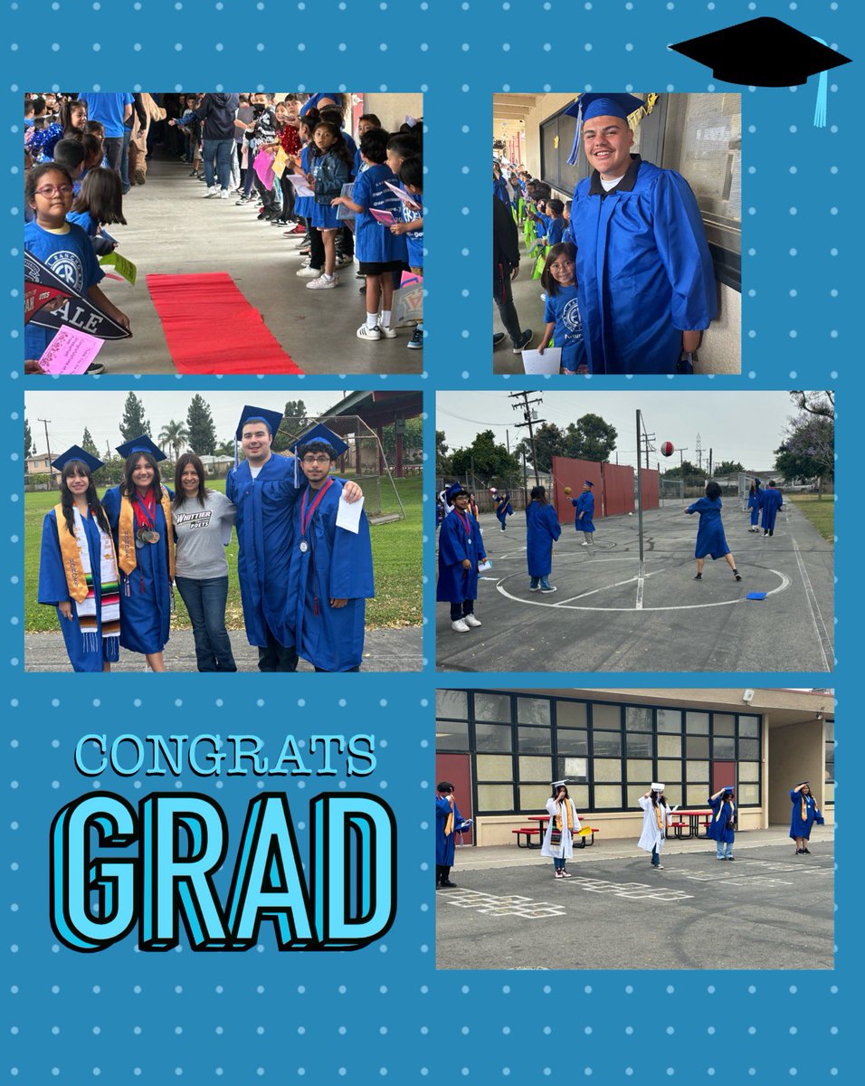 So proud of all of our graduates! TY <a href="/ElRanchoHS/">El Rancho HS</a>  #Classof2024 #GradWalk