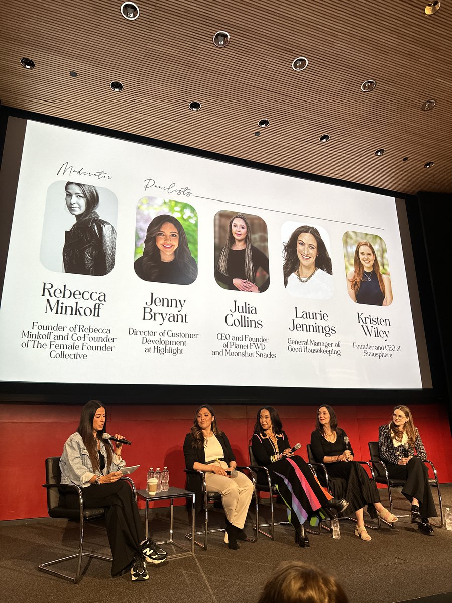 Tech Week (@techweek_) on Twitter photo #NYTechWeek continues: The Future of CPG is Female Fueled panel with <a href="/RebeccaMinkoff/">Rebecca Minkoff</a>, Founder of Rebecca Minkoff & Co-Founder of <a href="/the_FFC_/">The Female Founder Collective</a> joins leaders across the CPG & Venture spaces diving into the future of consumer product goods and product testing.🧵 #NYTechWeek continues: The Future of CPG is Female Fueled panel with <a href="/RebeccaMinkoff/">Rebecca Minkoff</a>, Founder of Rebecca Minkoff & Co-Founder of <a href="/the_FFC_/">The Female Founder Collective</a> joins leaders across the CPG & Venture spaces diving into the future of consumer product goods and product testing.🧵