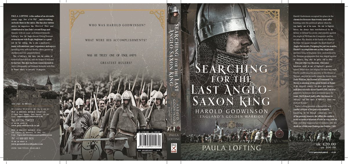 longshippub's tweet photo. Really excited to hear that Harold is with a copy editor and due for publication in January 2025.  @penswordbooks #AngloSaxonhistory #historicalnonfiction #Englishhistory #wrting https://t.co/keWLzq7Ew4