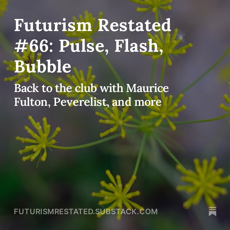 PhilipSherburne's tweet photo. Today’s newsletter is stacked with a slew of new music, much of it for the dancefloor, from @mauricefulton, Priori, Naemi, @laurorobles, Cola Ren, @peverelist, Carrier, @LinaFilipovich, @PederMannerfelt, and more

https://t.co/MKmrEC5tDk https://t.co/oTzDBPMhC4