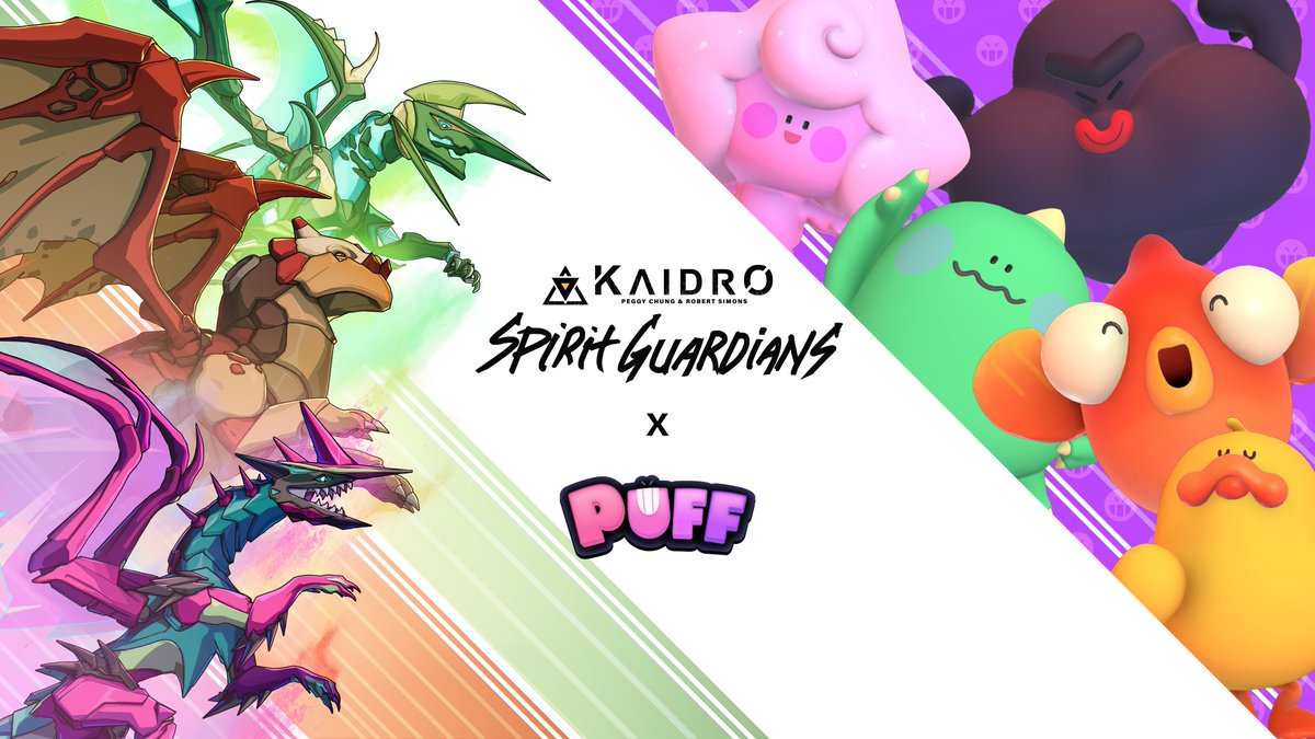 Lovely Kaidro partnership with <a href="/Puffverse/">Puffverse</a> 🤝 More Spirit Guardians are awakening!