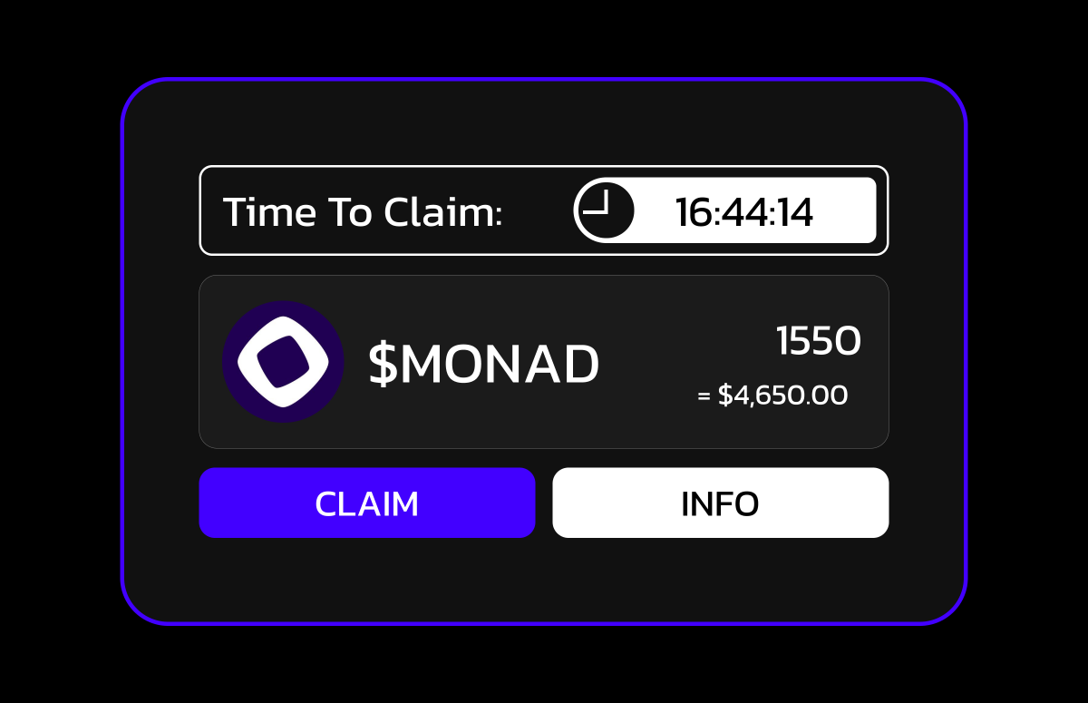 0xNonceSense's tweet photo. $MONAD airdrop confirmed in 2024🪂

Monad will be the largest Tier-1 airdrop in 2024, after zkSync and LayerZero,

Time: 10 min
Potential: $4650

Dive into the step-by-step video guide🧵👇 https://t.co/0DVNszHCEi