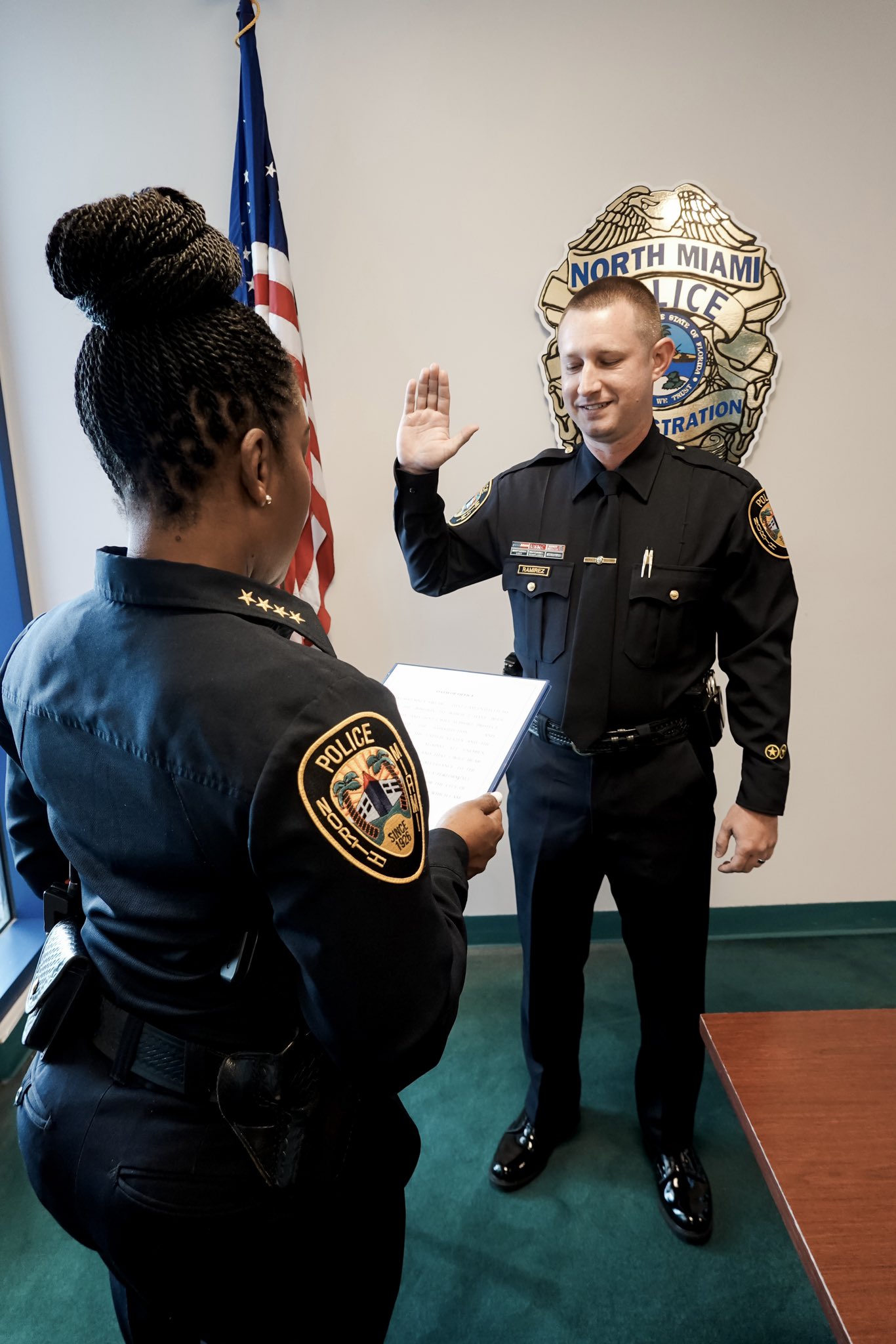 North Miami PD on X: &ldquo;We want to congratulate, Commander Sergio 