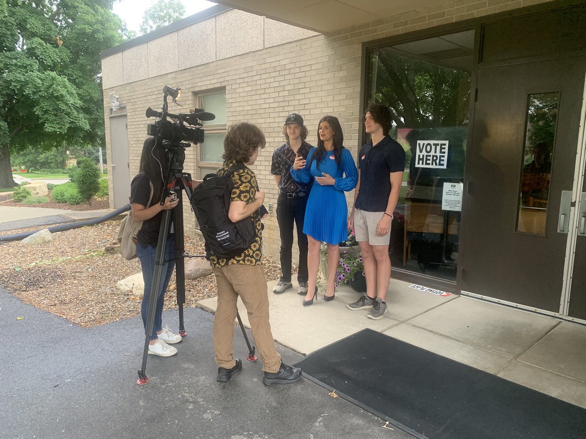 What an honor to join my two oldest sons as they could vote for the first time - and were voting for their mom. Make sure you get to the polls before 8 pm! We will see you tonight at Star Bar to watch the results come in!
#IA03 #IApolitics