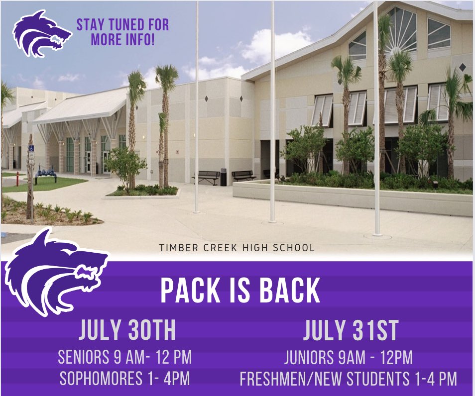 Pack is Back dates are out. Stay tuned for more details