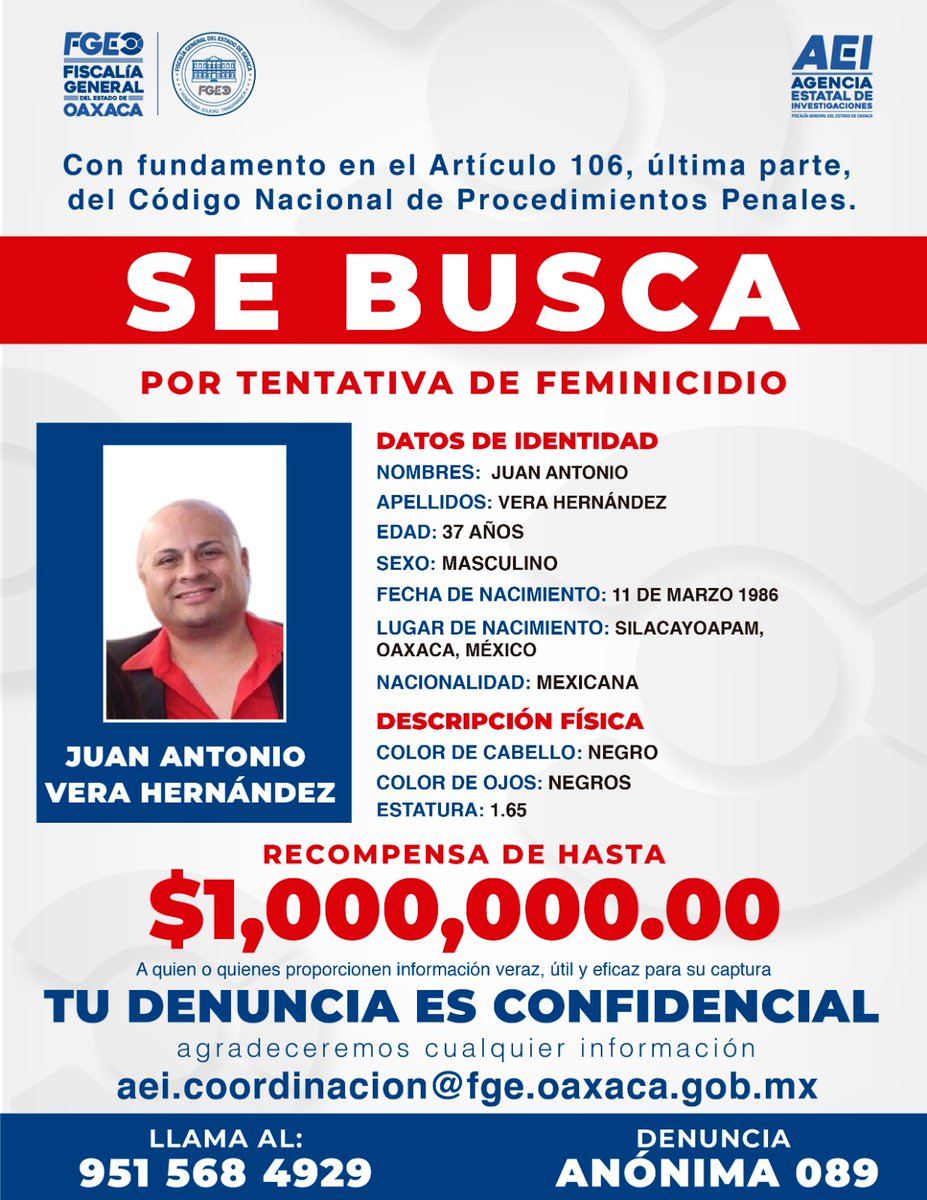 Fiscalía General tweet media