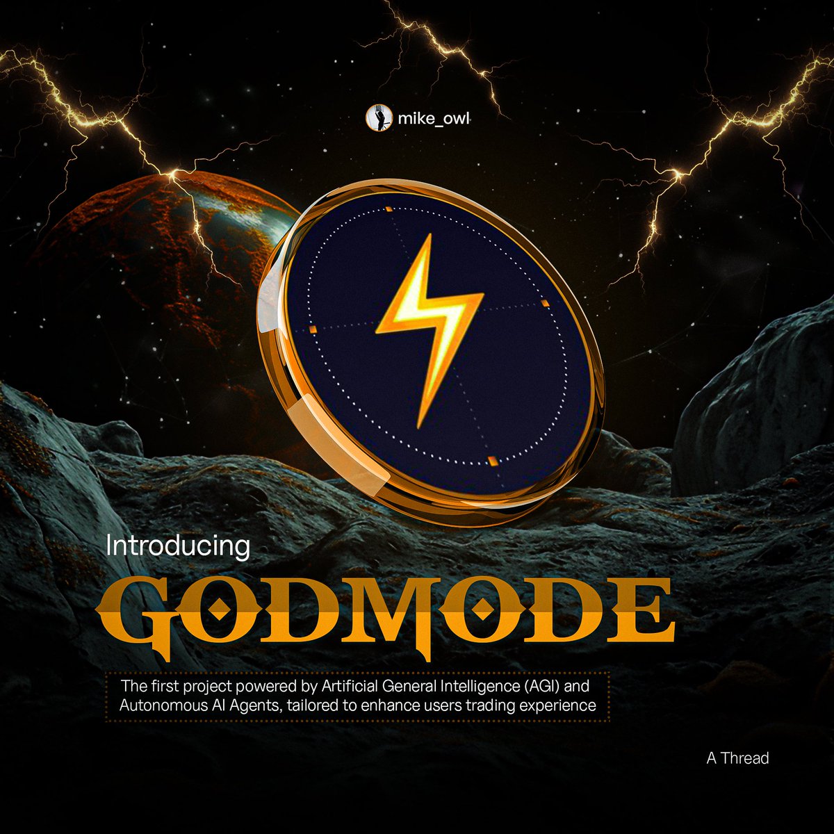 mike_owi's tweet photo. 𝐂𝐎𝐍𝐐𝐔𝐄𝐑 𝐓𝐇𝐄 𝐀𝐋𝐓𝐂𝐎𝐈𝐍 𝐋𝐀𝐍𝐃𝐒𝐂𝐀𝐏𝐄 𝐖𝐈𝐓𝐇 @GodMode_eth 

A revolutionary platform built for 
Comprehensive Analysis,effortless discovery and Tailored Trading, serving vast purpose for Agents, communities and individuals 

Let's delve in 🧵🖊️ $GOD https://t.co/lZK0Ik6nqC