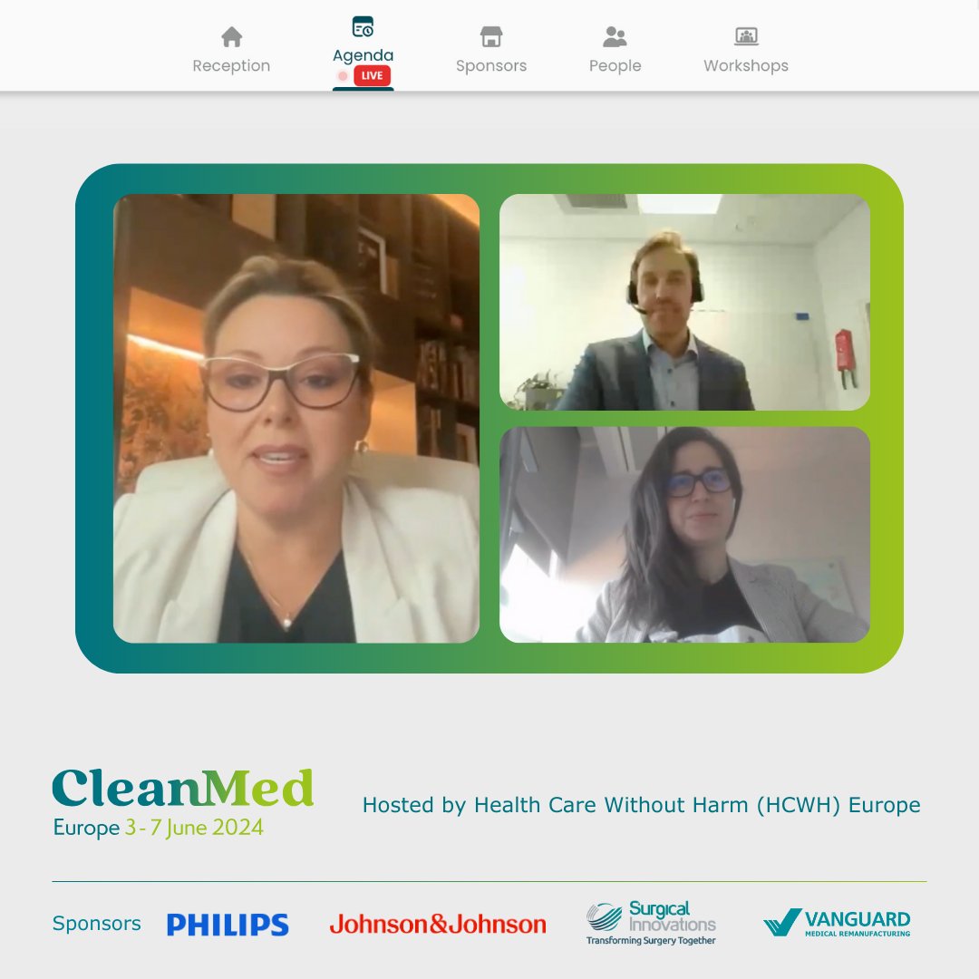 HCWHeurope's tweet image. Europe's leading conference on sustainable healthcare is in full swing. Today at @CleanMedEurope, speakers shared what an average day looks like for a green lead in a hospital and discussed the importance of infection control in sustainability.