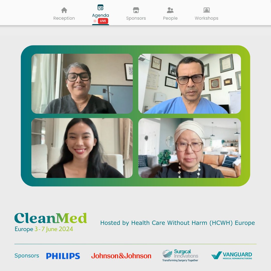 HCWHeurope's tweet image. Europe's leading conference on sustainable healthcare is in full swing. Today at @CleanMedEurope, speakers shared what an average day looks like for a green lead in a hospital and discussed the importance of infection control in sustainability.