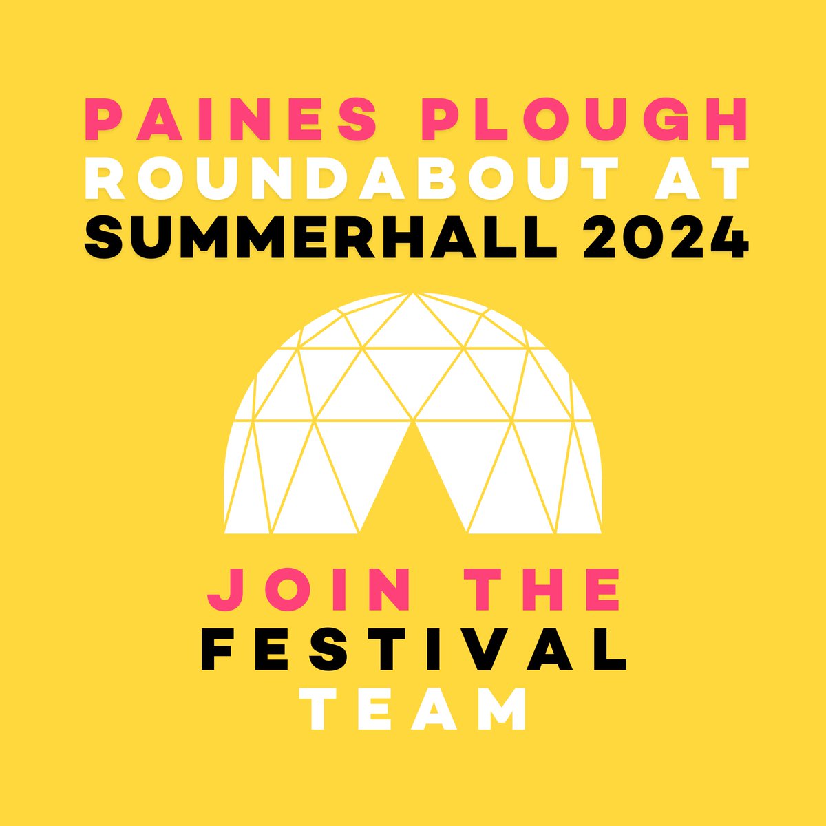 IT’S THAT TIME AGAIN ☀️
We’re back at Roundabout @summerhallery at Edinburgh Fringe this August, so we’re on the search for some very lovely people to join our Front of House and Street Team to make it all happen.

Click here to find out more and apply: bit.ly/pp-work-with-us