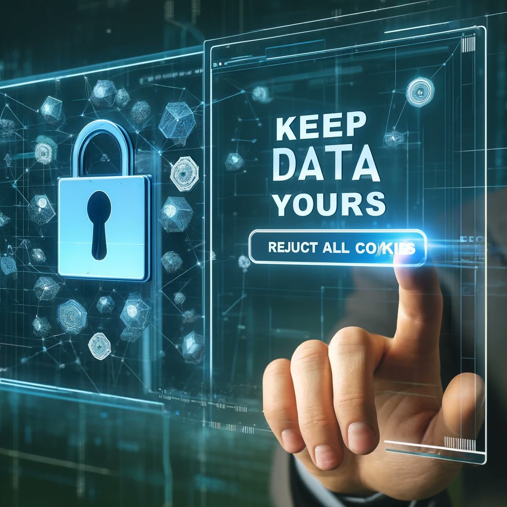 70% of users choose to disable cookies—and for good reason. Take control of your data. ✊