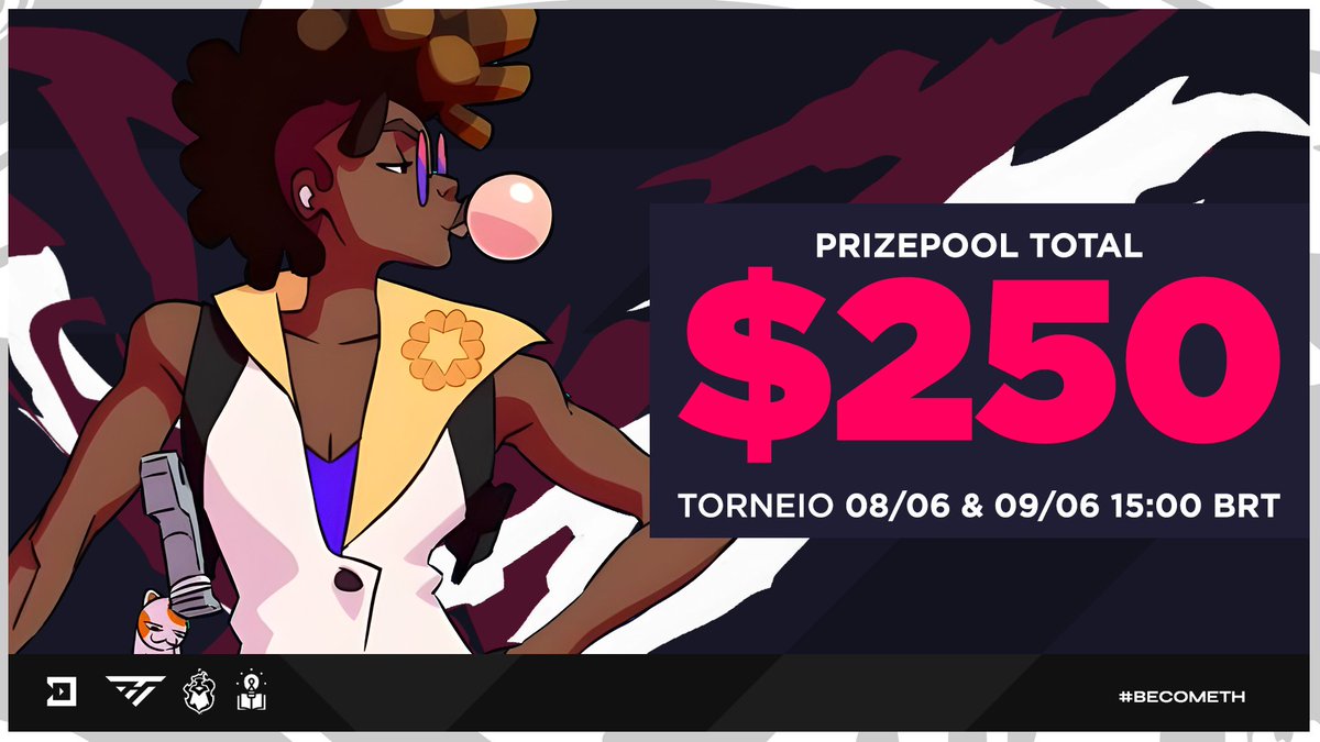 📢Faltam 4 dias para nosso próximo torneio de #Brawlhalla!

🗓️ Dia 8 &amp; 9 de junho a partir das 15:00 BRT
💰Prizepool total: 250 dólares powered by <a href="/ProBrawlhalla/">Brawlhalla Esports</a> 

🔗Não perca e se inscreva: tournament.thehighest.gg/Brawlhalla